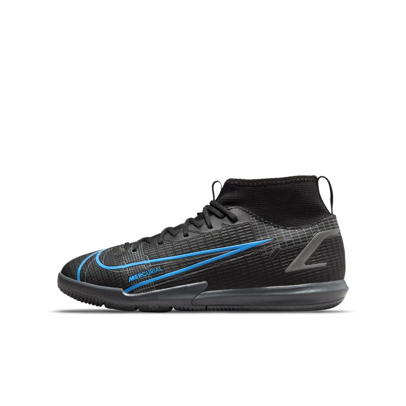 Nike Jr. Mercurial Superfly 8 Academy IC Indoor Court Football Shoe - Black