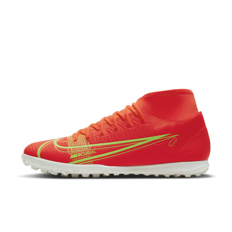 Nike Mercurial Superfly 8 Club TF Artificial-Turf Football Shoe - Red