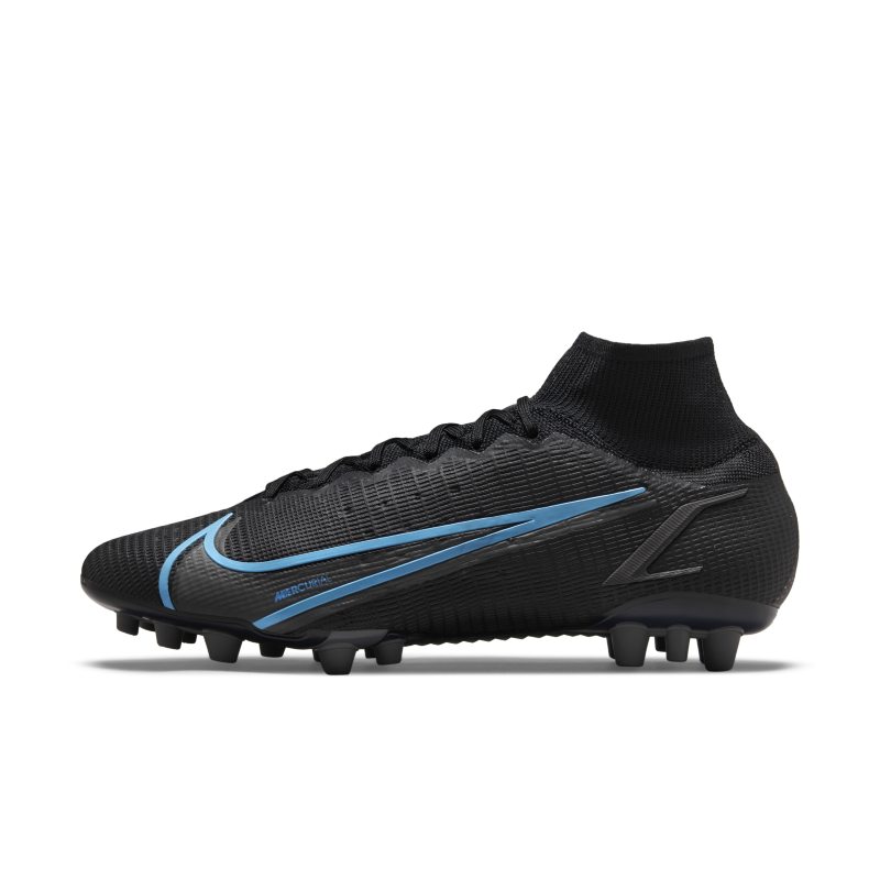 Nike Mercurial Superfly 8 Elite AG Artificial-Grass Football Boot - Black