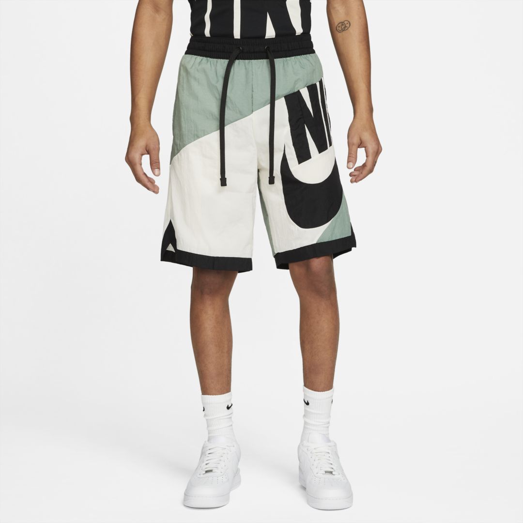 Nike Dri-fit Throwback Futura Men's Basketball Shorts In Dutch 