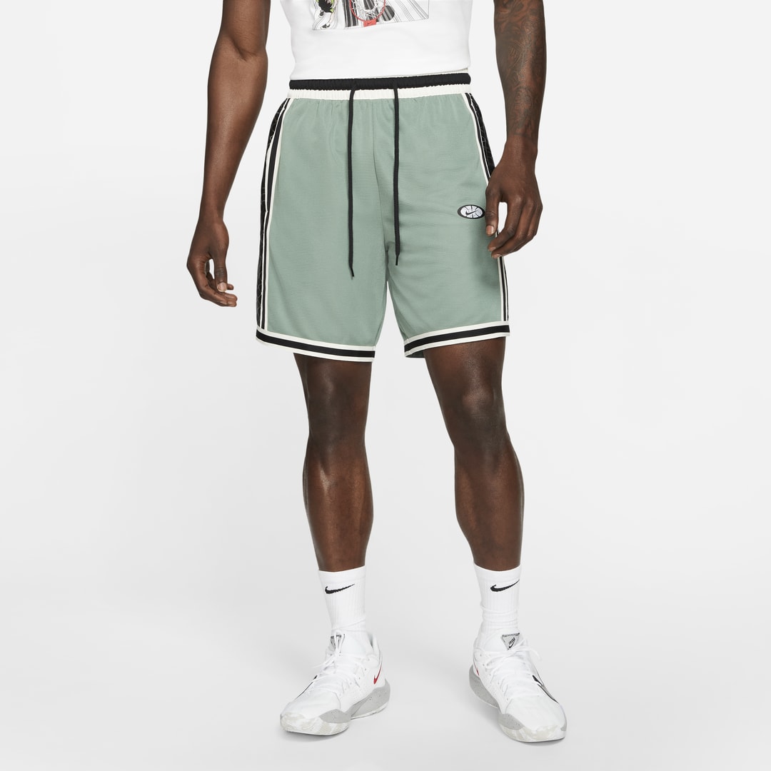 Nike Dri-fit Dna+ Men's Basketball Shorts In Dutch Green,black