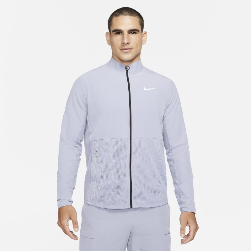 NikeCourt HyperAdapt Advantage Men's Packable Tennis Jacket - Purple