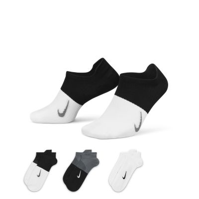 Короткие женские носки для тренинга Nike Everyday Plus Lightweight (3 пары)