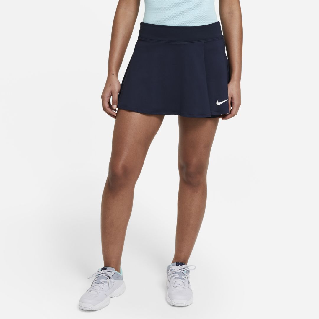 Nike Court Victory Women's Tennis Skirt In Obsidian,white