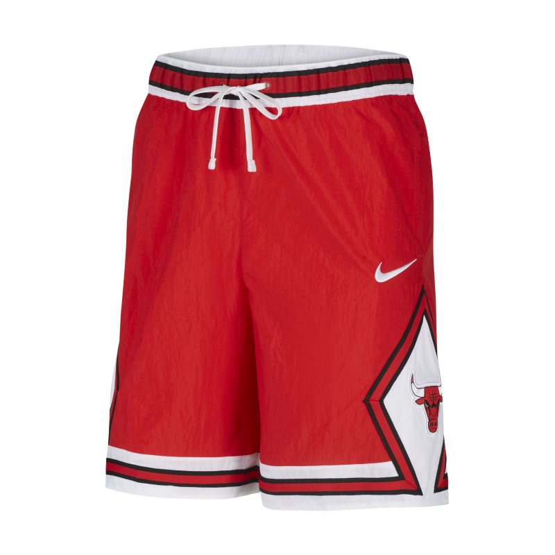 Nike NBA-shorts Chicago Bulls Courtside Heritage för män - Röd