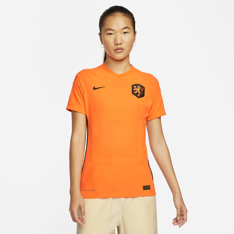 Fotbollströja Nederländerna 2022 Vapor Match (hemmaställ) för kvinnor - Orange