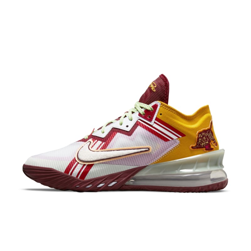 LeBron 18 Low x Mimi Plange 'Higher Learning' Basketball Shoe - White