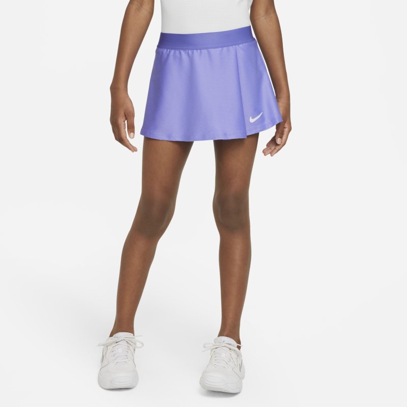 NikeCourt Dri-FIT Victory Older Kids' (Girls') Tennis Skirt - Purple