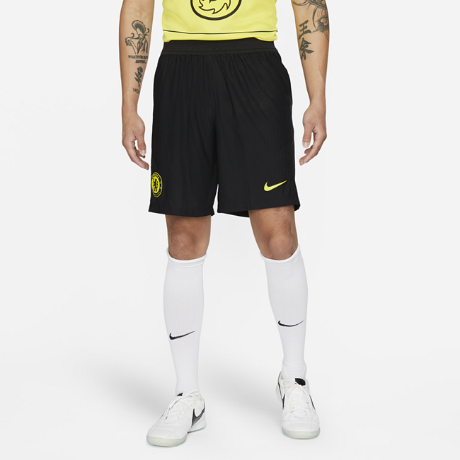 фото Мужские футбольные шорты nike dri-fit adv из выездной формы фк «челси» 2021/2022 match - черный