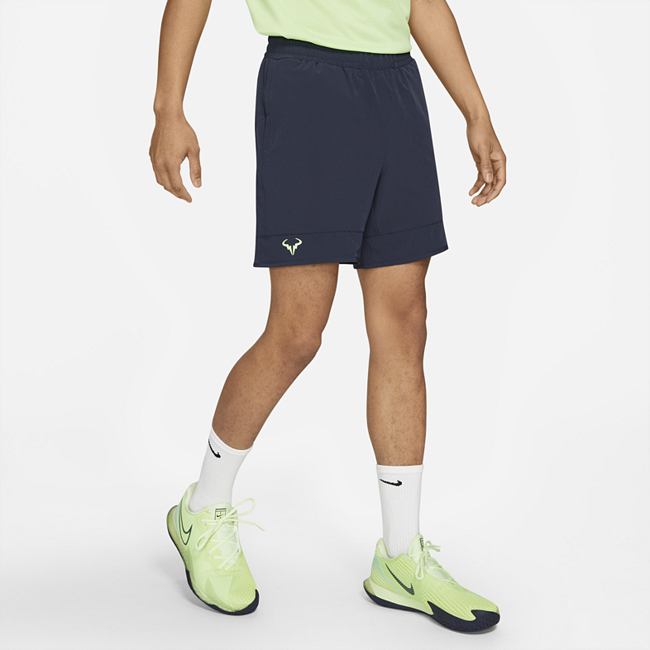 фото Мужские теннисные шорты nikecourt dri-fit adv rafa - синий