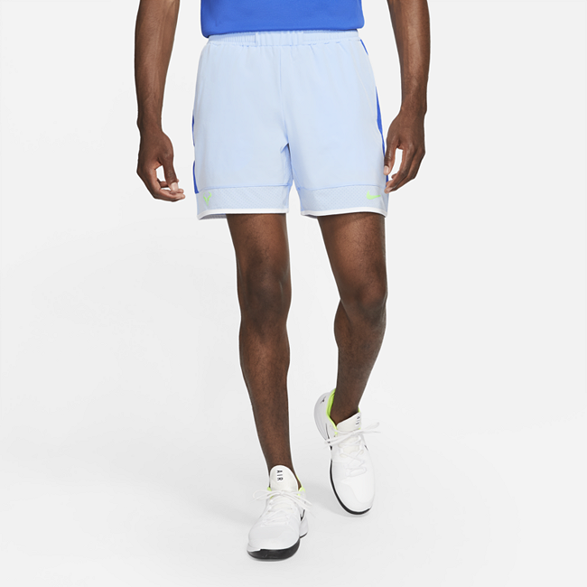 фото Мужские теннисные шорты nikecourt dri-fit adv rafa - синий