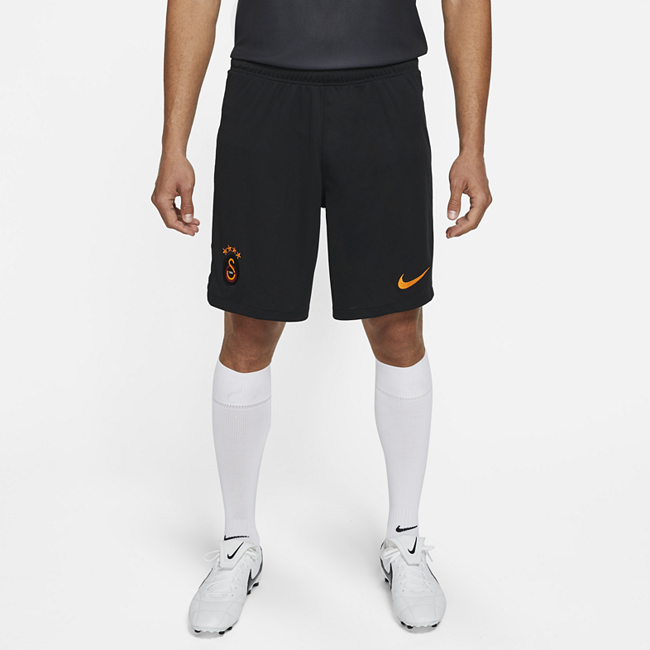 фото Мужские футбольные шорты из домашней/выездной формы фк «галатасарай» 2021/22 stadium - черный