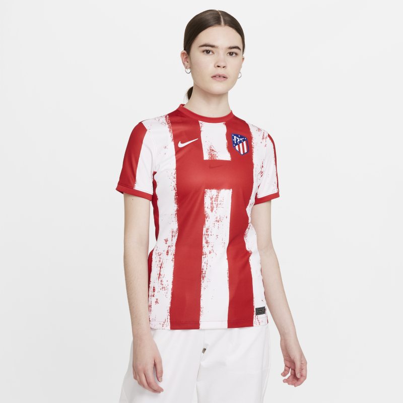 Damska koszulka piłkarska Atlético Madryt 2021/22 Stadium (wersja domowa) - Czerwony