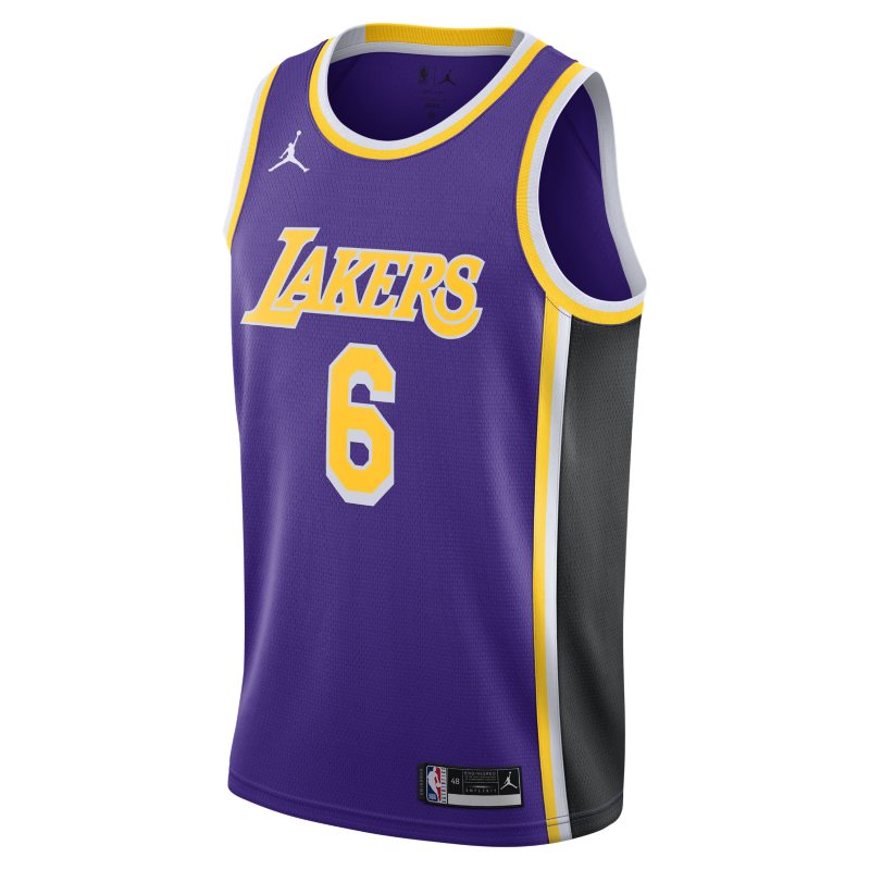 Los Angeles Lakers Statement Edition 2020 Jordan NBA Swingman Jersey - Purple