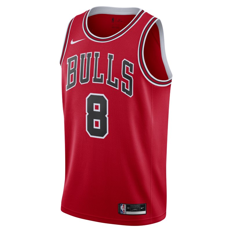 Koszulka Nike NBA Swingman Zach LaVine Bulls Icon Edition 2020 - Czerwony