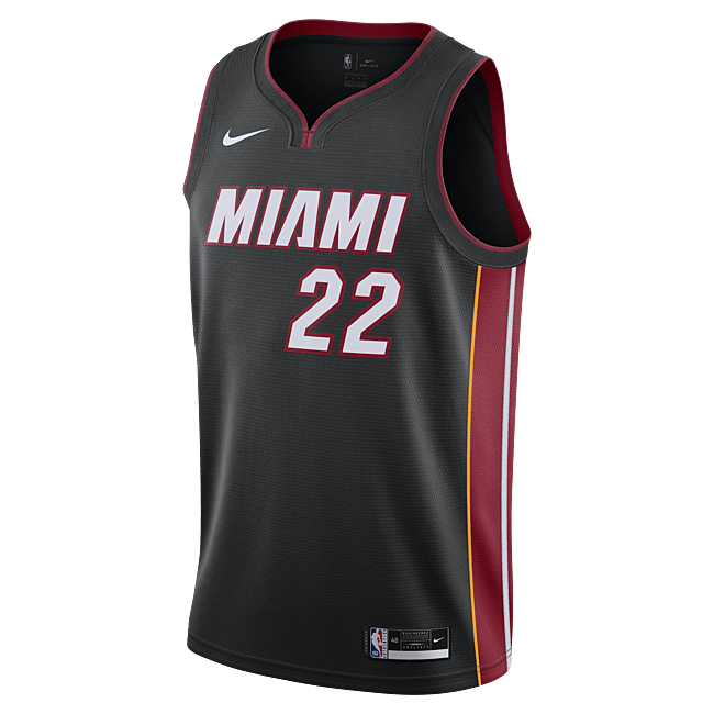 Heat Icon Edition 2020 Nike NBA Swingman drakt - Black