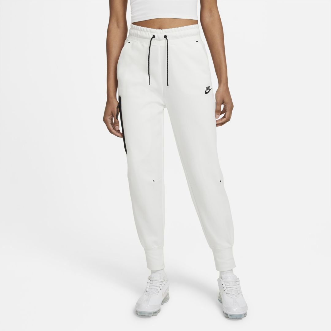 Nike Sportswear Tech Fleece Women's Pants In Summit White,black