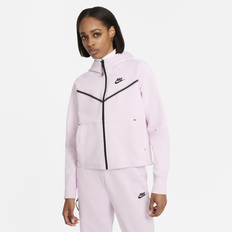 Nike Sportswear Tech Fleece Windrunner Sudadera con capucha con cremallera completa - Mujer - Rosa Nike