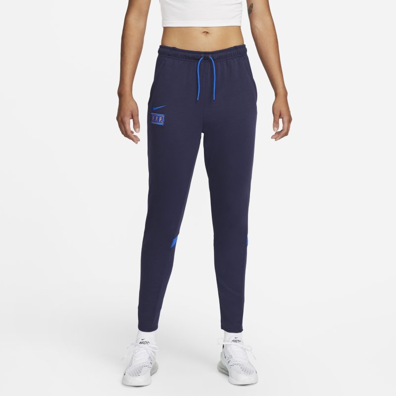 Pantalon de football Nike FFF pour Femme - Bleu