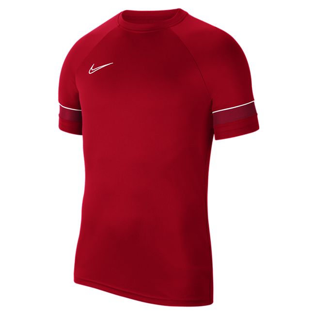 фото Мужская игровая футболка с коротким рукавом nike dri-fit academy - красный