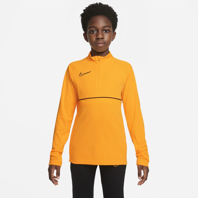 Treningowa koszulka piłkarska dla dużych dzieci Nike Dri-FIT Academy - Pomarańczowy