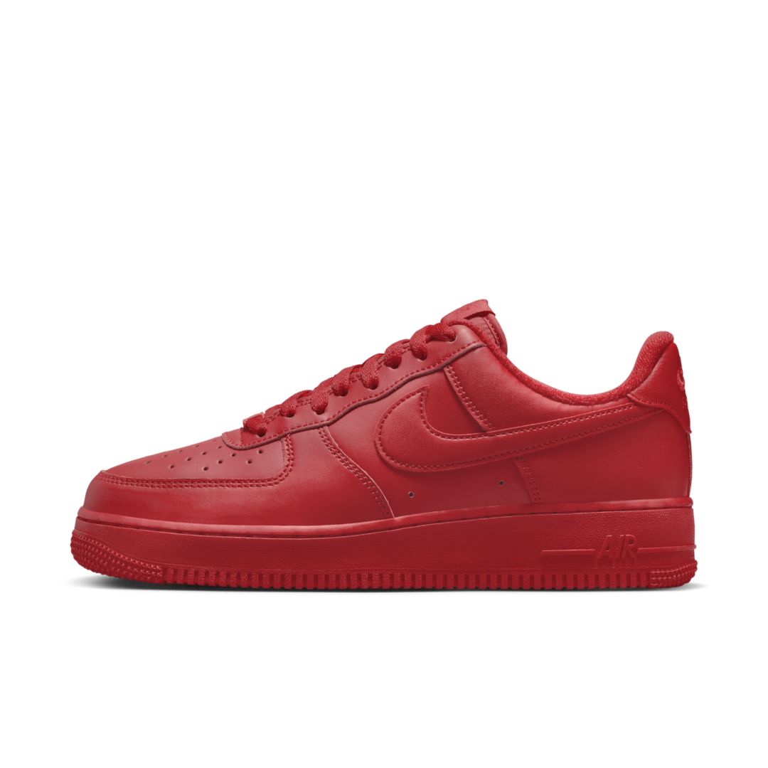 Shop Nike Men's Air Force 1 '07 Lv8 1 Shoes In Red
