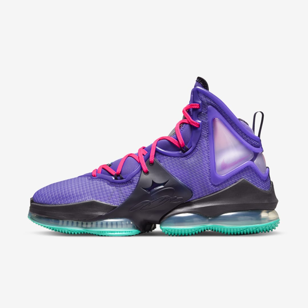 Nike Lebron 19 Basketball Shoes In Purple