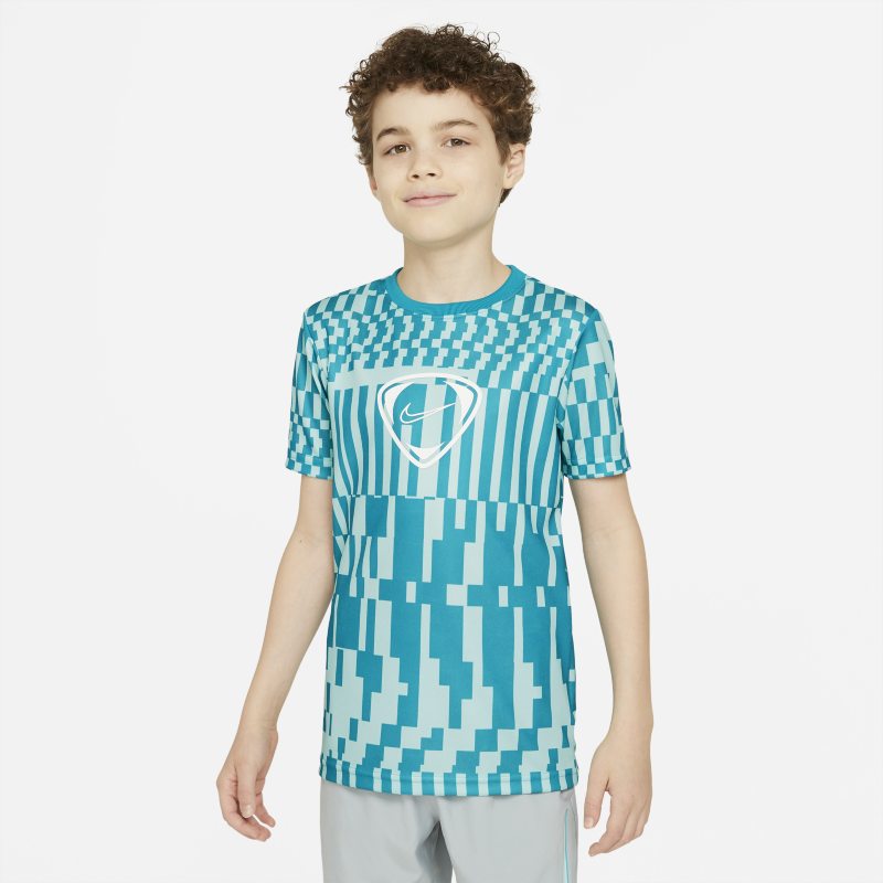 T-shirt piłkarski dla dużych dzieci Nike Dri-FIT Academy - Zieleń
