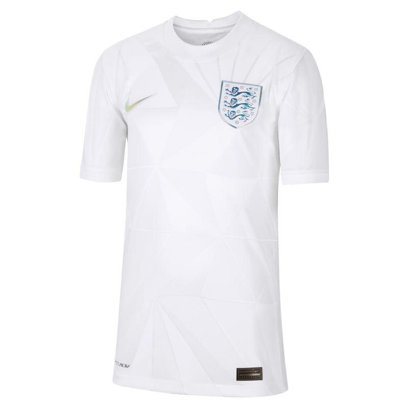 Fotbollströja England 2022 Vapor Match (hemmaställ) Nike Dri-FIT ADV för ungdom - Vit