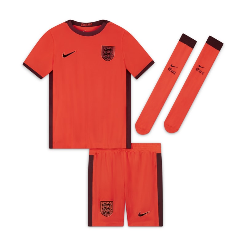 Nike Engeland 2022 Uit  Voetbaltenue voor kleuters - Rood