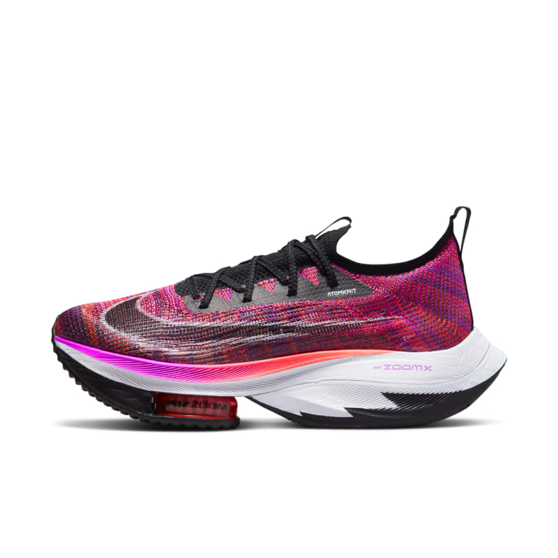 Damskie buty startowe do biegania po drogach Nike Air Zoom Alphafly NEXT% Flyknit - Fiolet
