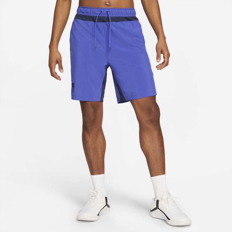 Träningsshorts Nike Flex Graphic för män - Blå