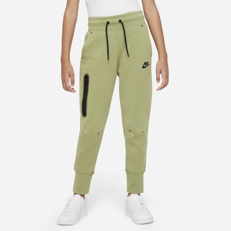 Nike Sportswear Tech Fleece Older Kids' (Girls') Trousers - Green