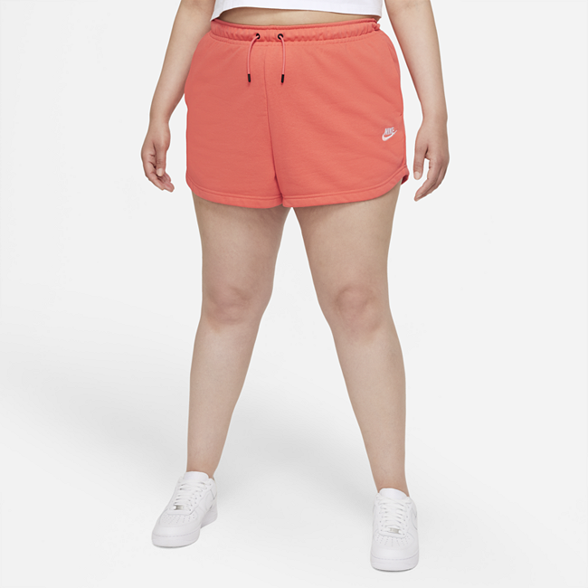 Женские шорты Nike Sportswear (большие размеры) - Оранжевый