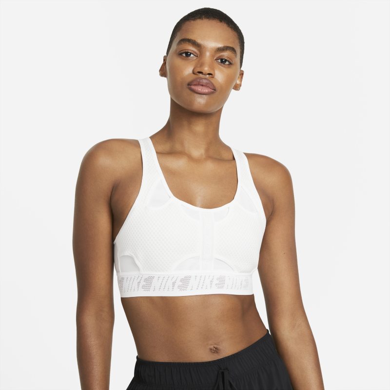 Nike Swoosh UltraBreathe Women's Medium-Support Padded Sports Bra - Grey