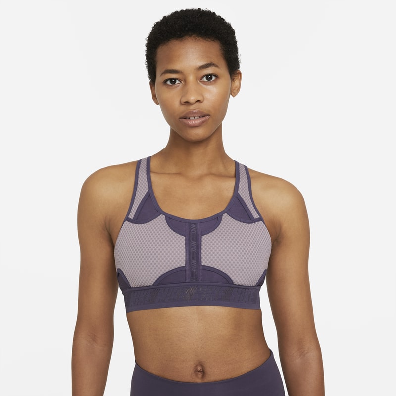 Nike Swoosh UltraBreathe Women's Medium-Support Padded Sports Bra - Purple