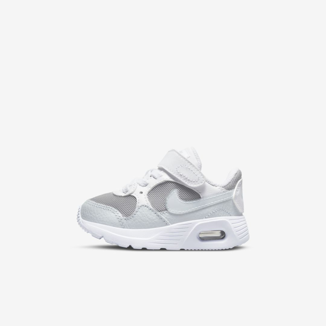 Nike Air Max Sc Baby/toddler Shoes In Summit White,white,metallic Silver,aura