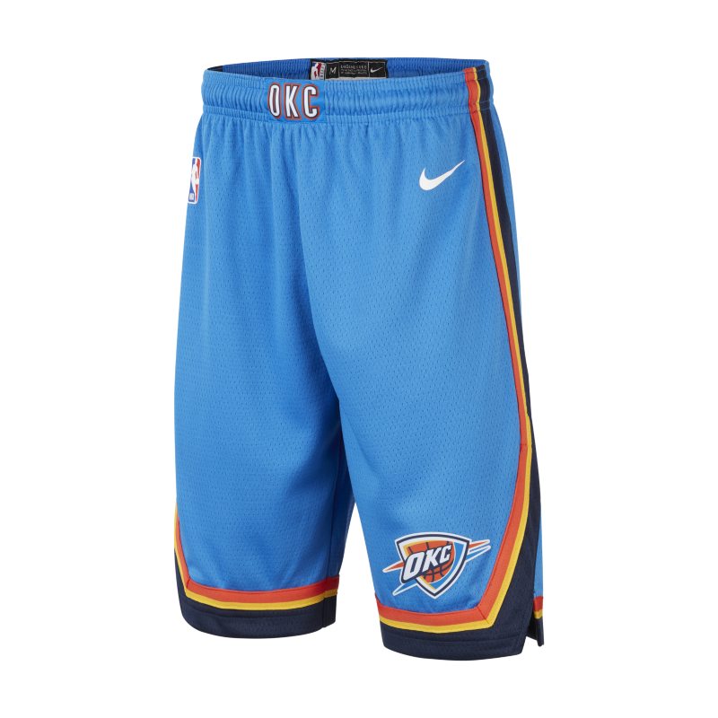 Thunder Icon Edition Nike NBA Swingman Shorts für ältere Kinder - Blau