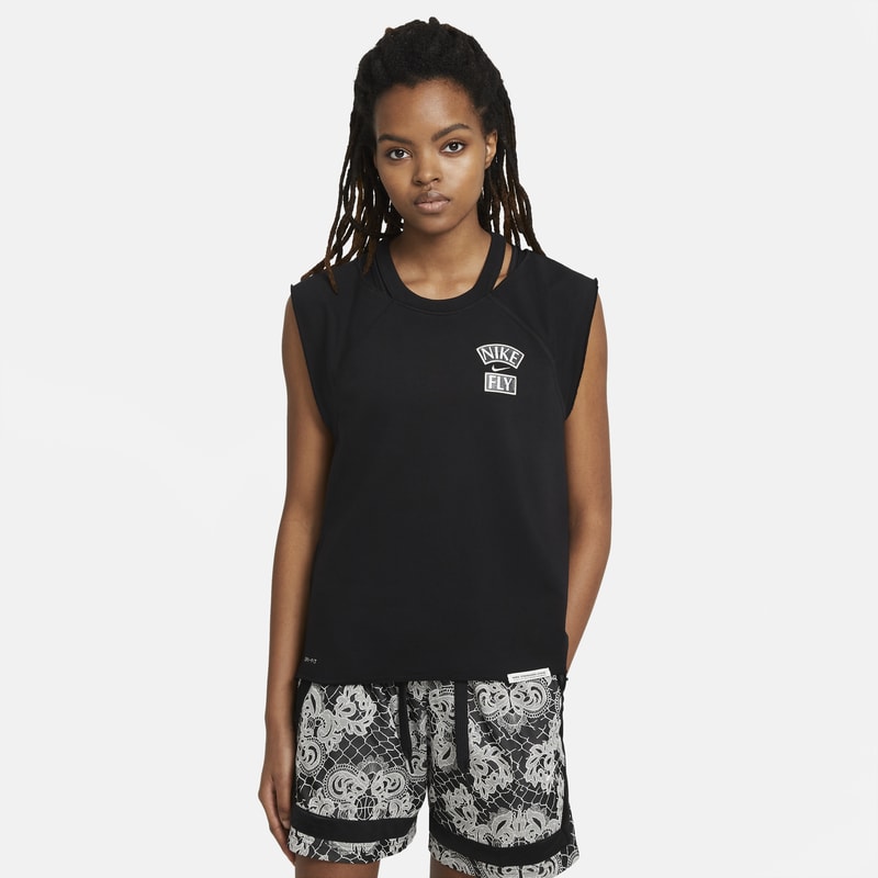 Nike Standard Issue 'Queen of Courts' Women's Basketball Top - Black