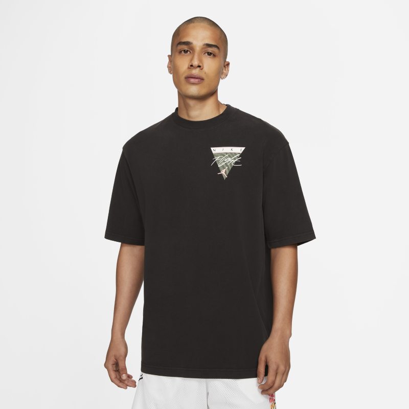 Jordan Flight Essentials Men's Washed Graphic T-Shirt - Black
