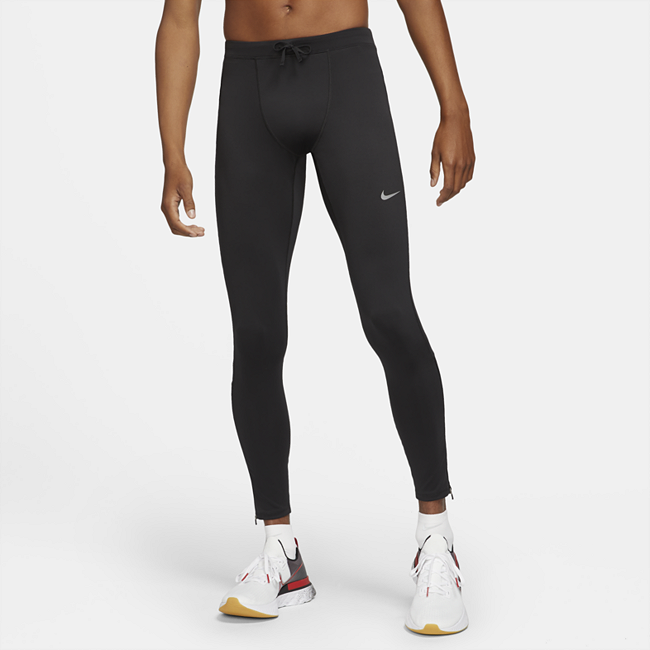 Мужские беговые тайтсы Nike Dri-FIT Challenger - Черный