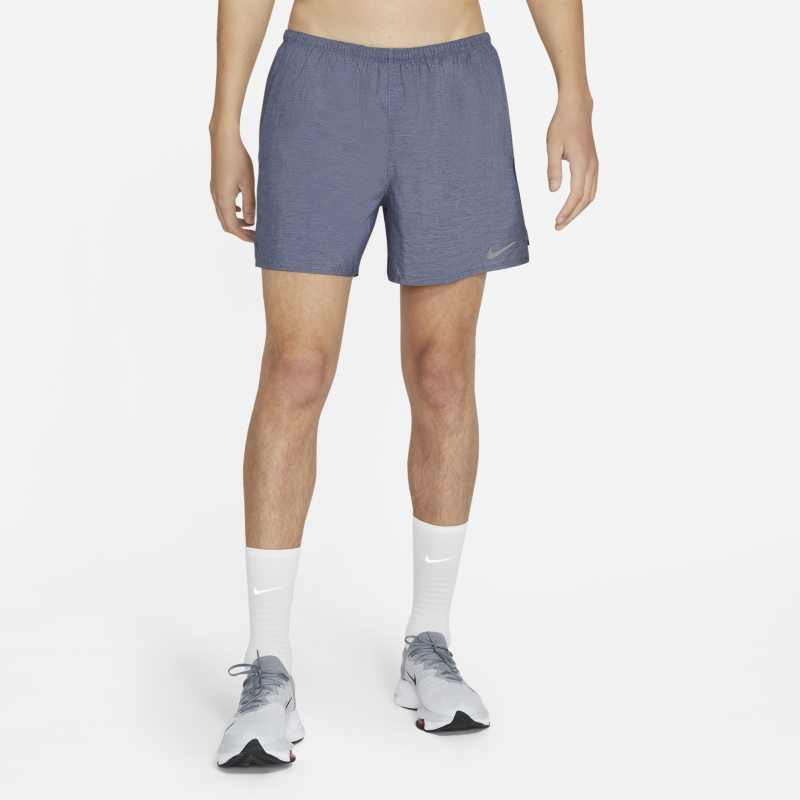 Nike Challenger Men's Brief-Lined Running Shorts - Blue