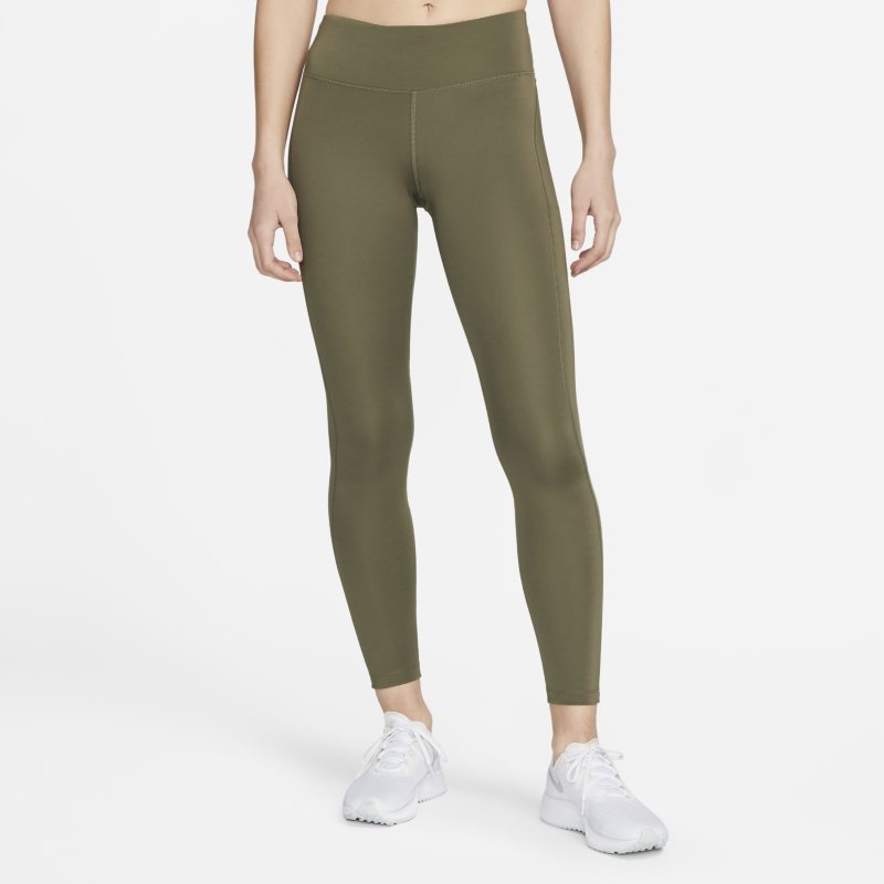 Nike Epic Fast Women's Mid-Rise Pocket Running Leggings - Green