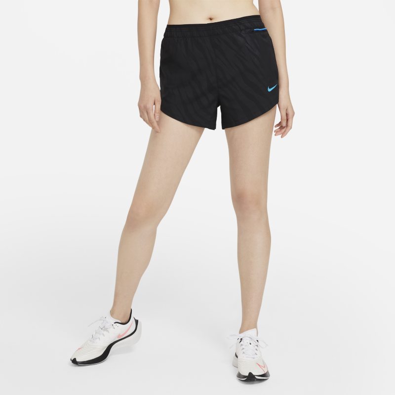 Löparshorts Nike Tempo Luxe Icon Clash för kvinnor - Svart