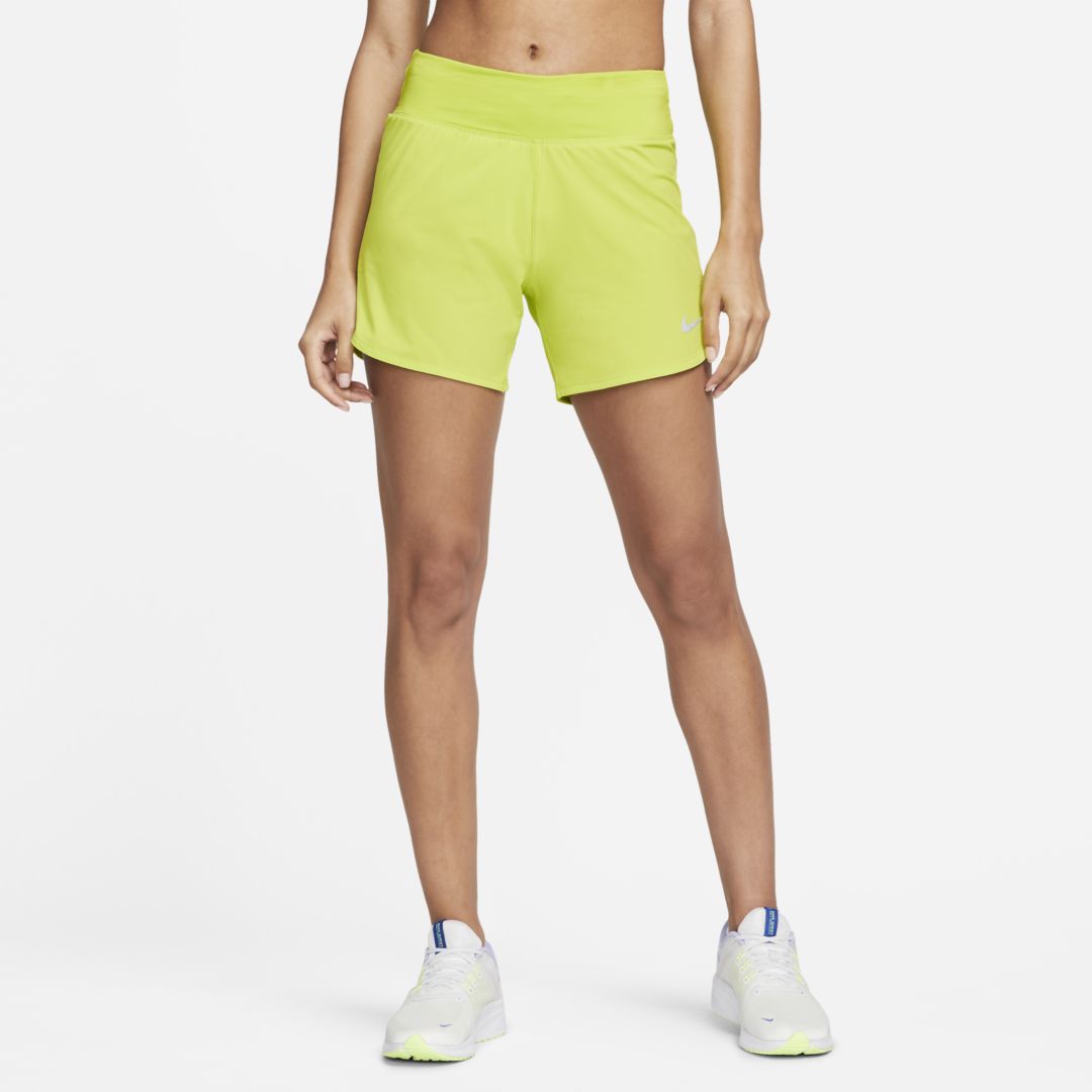 Nike Women's Eclipse Running Shorts In Green