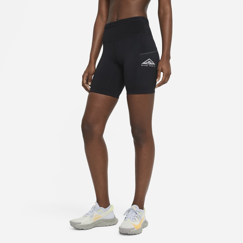 Terränglöparshorts Nike Epic Luxe för kvinnor - Svart