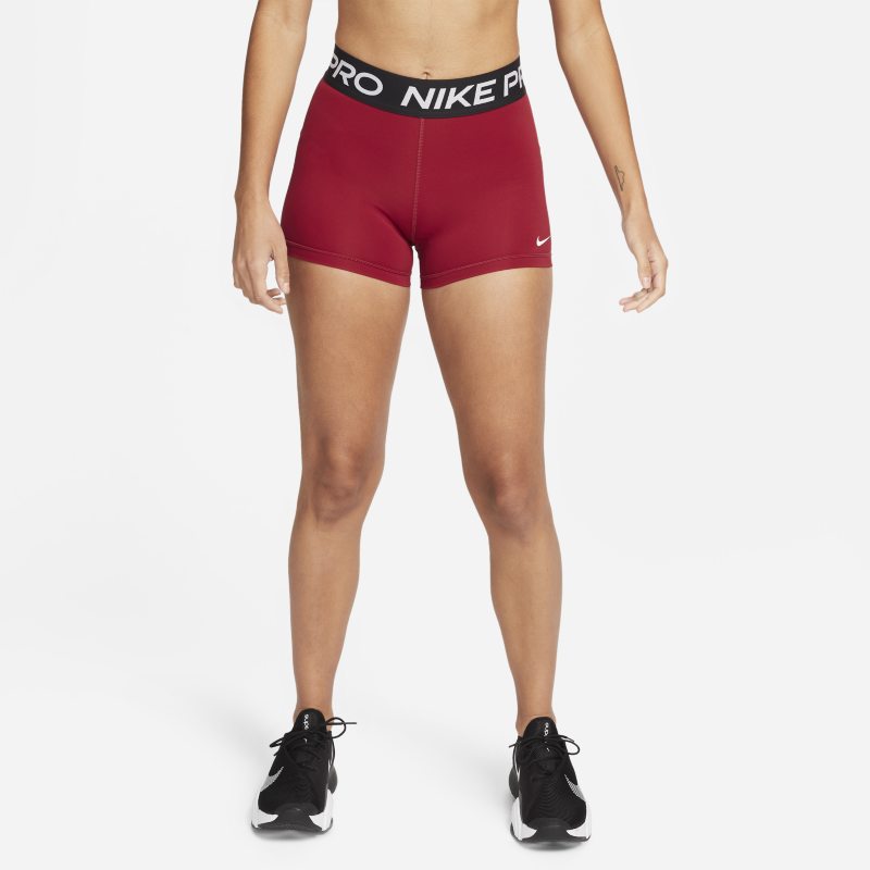 Nike Pro Pantalón corto de 8 cm - Mujer - Rojo Nike
