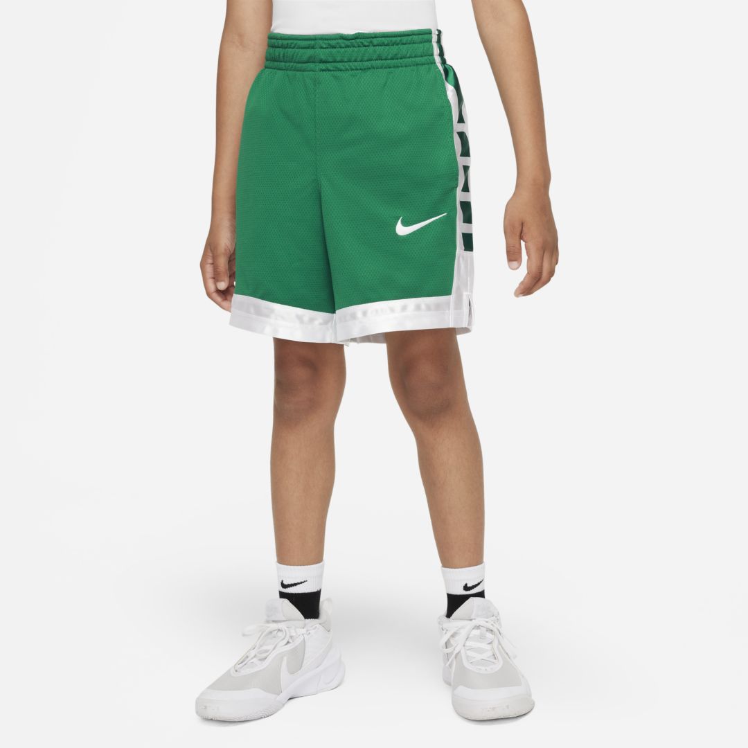 Nike Dri-fit Elite Big Kids' (boys') Basketball Shorts In Green