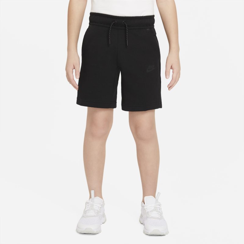 Shorts Nike Sportswear Tech Fleece för killar - Svart