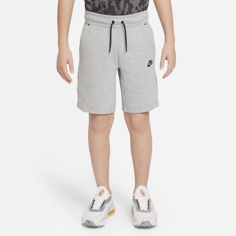 Shorts Nike Sportswear Tech Fleece för killar - Grå